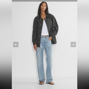 Aritzia TNA Edison chore jacket NWT size large